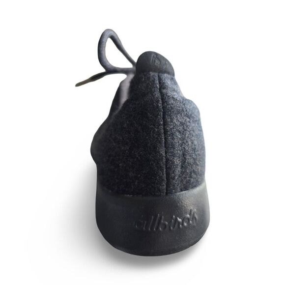 Allbirds Wool Runners Women’s Size 9 All Black Merino Wool Lace Up Comfort Shoes - Picture 5 of 12